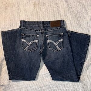 Buckle Big Star Union Vintage Collection Blue Jeans Leather Label, 30 Reg, EUC